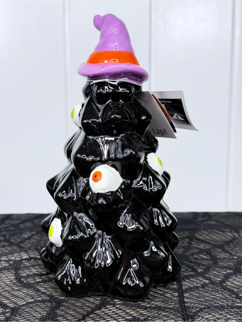 NEW 7.5” Light Up Witch Hat Halloween Tree